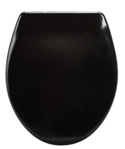 HOME - Slow Close Easy Clean - Toilet Seat - Black